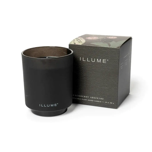 Refillable Glass Candle Gift Box | Blackberry Absinthe 10oz