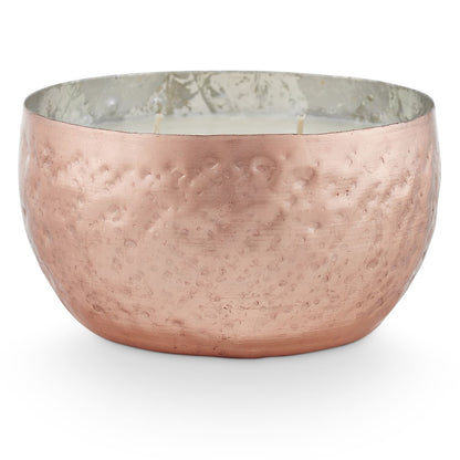 Woodfire Iced Metal Candle | 18oz