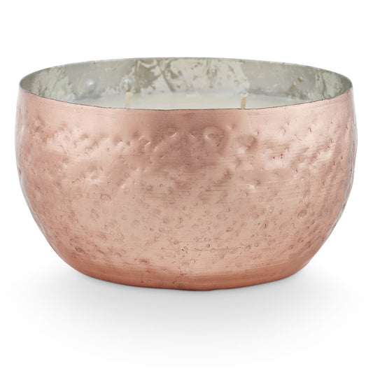 Woodfire Iced Metal Candle | 18oz