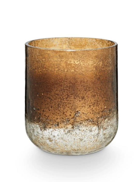 Woodfire Crackle Glass Candle | 16oz