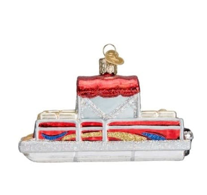 Pontoon Boat Ornament