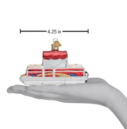 Pontoon Boat Ornament