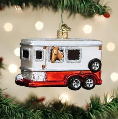 Horse Trailer Ornament