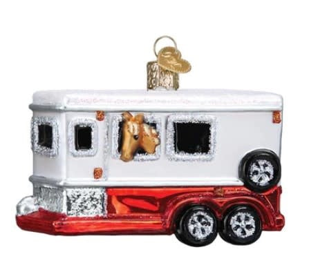 Horse Trailer Ornament