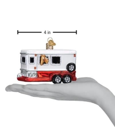 Horse Trailer Ornament