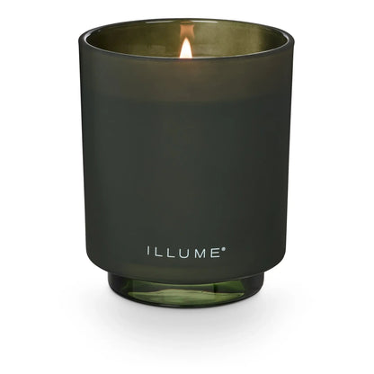Balsam + Cedar Frosted Glass Candle | 10oz