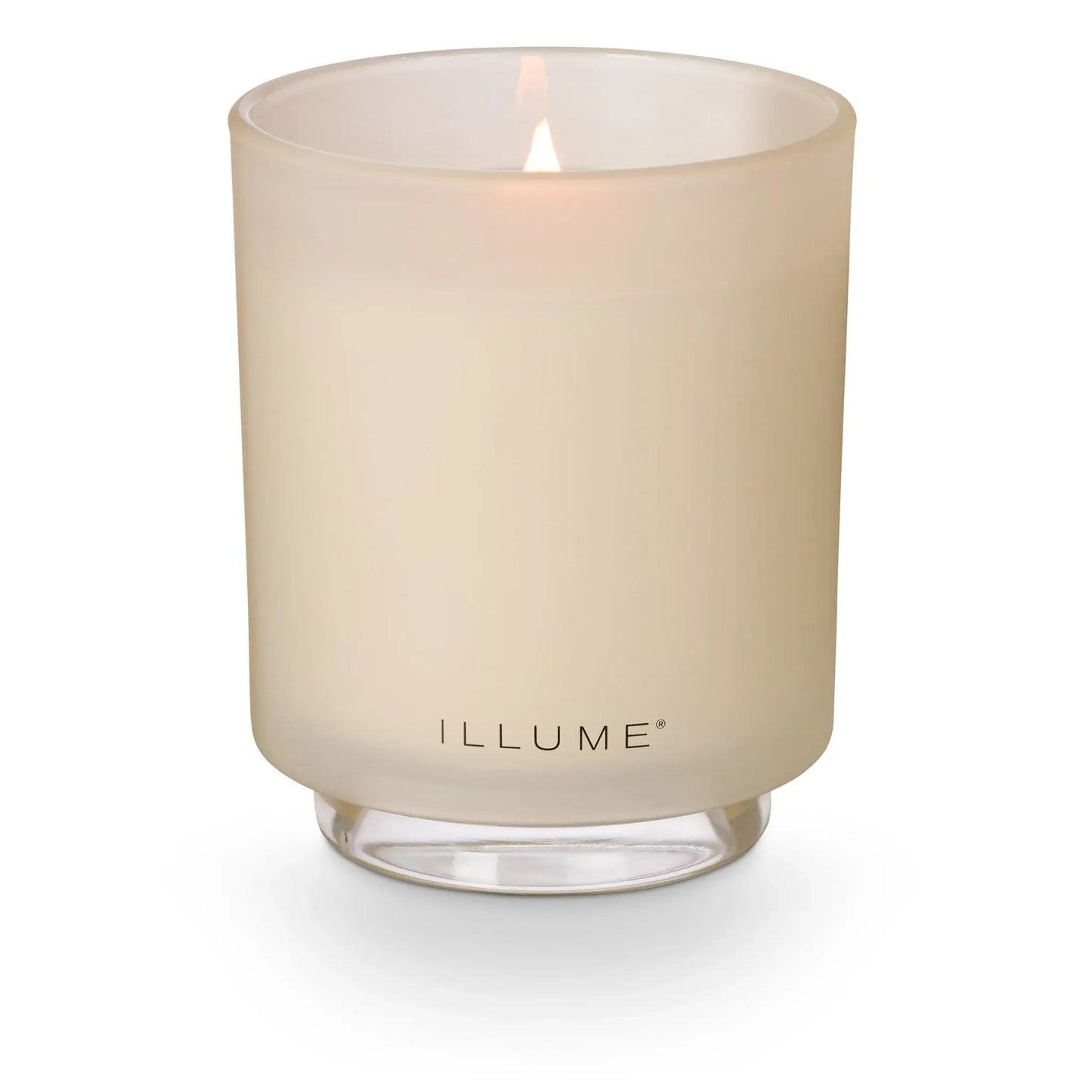 Winter White Frosted Glass Candle | 10oz