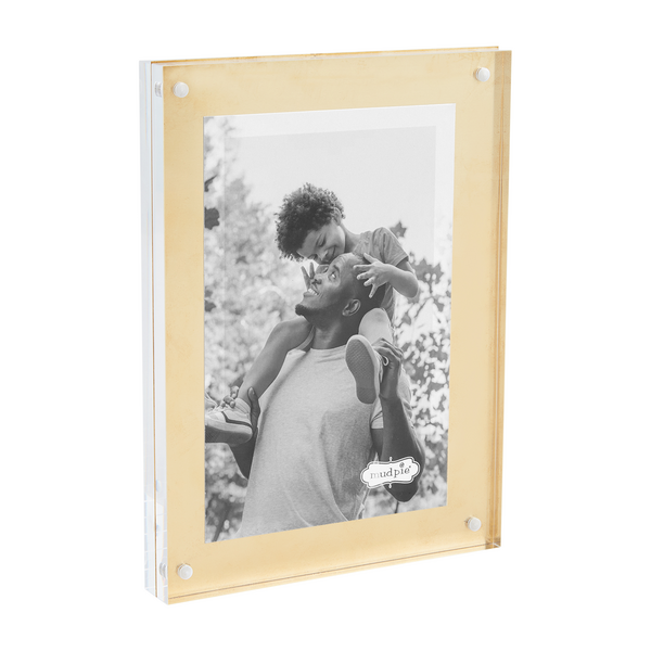 Brass + Acrylic Picture Frame | 4x6in