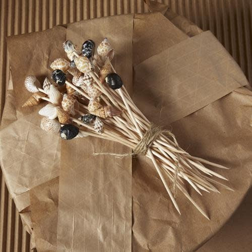 Seashell Pick Set of 40