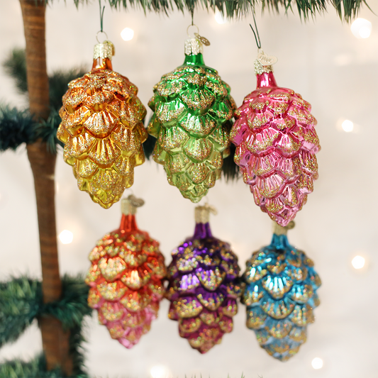 Ponderosa Pine Cone Assorted Ornament