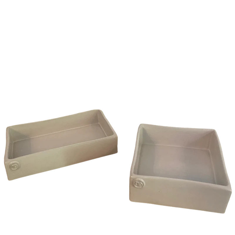 Montes Doggett Handcrafted Pottery Guest Napkin Holder No. 808 Large | 7.75x4.5x2in