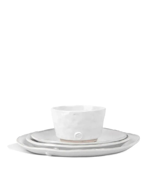 Montes Doggett Handcrafted Pottery Dinnerware Place Setting No. 12  | 4 pieces