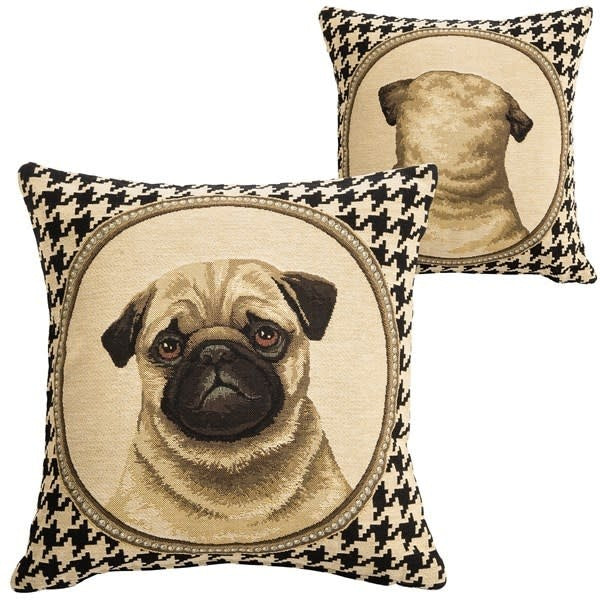 Houndstooth Dog Pillow