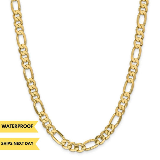 4mm Figaro Chain Necklace