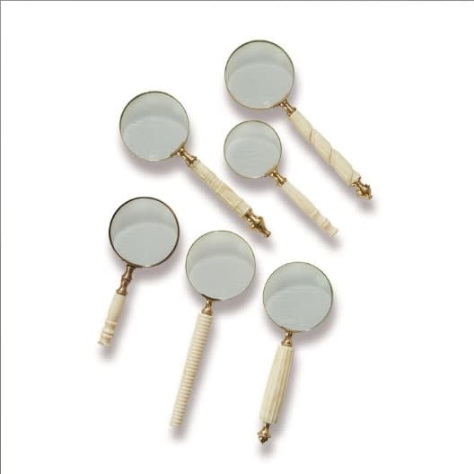 Gold Accented Magnifying Glass