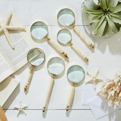 Gold Accented Magnifying Glass