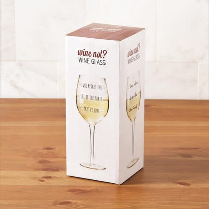 Wine Not Wine Glass