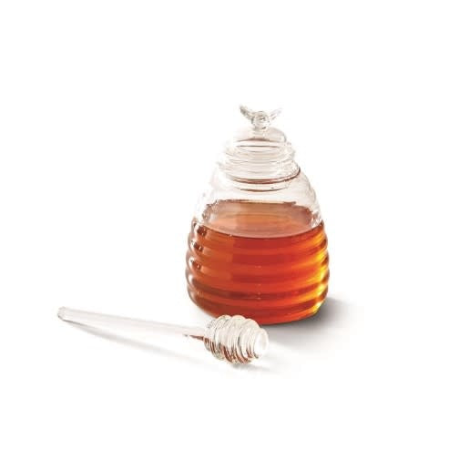Honey Pot  Set with dipping stick