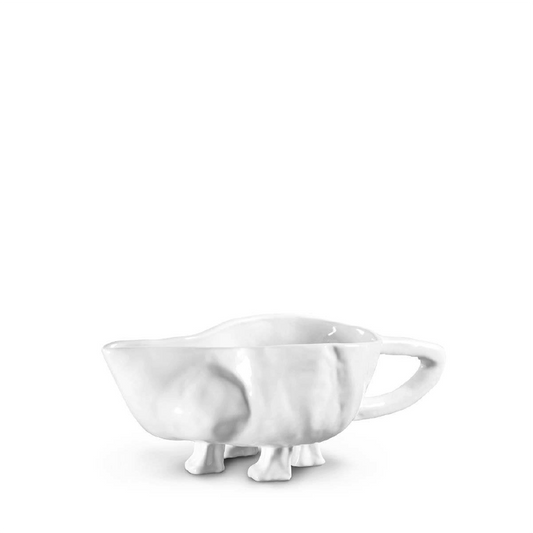 Montes Doggett Handcrafted Pottery Gravy Boat No. 151 | 9x5x3.25in