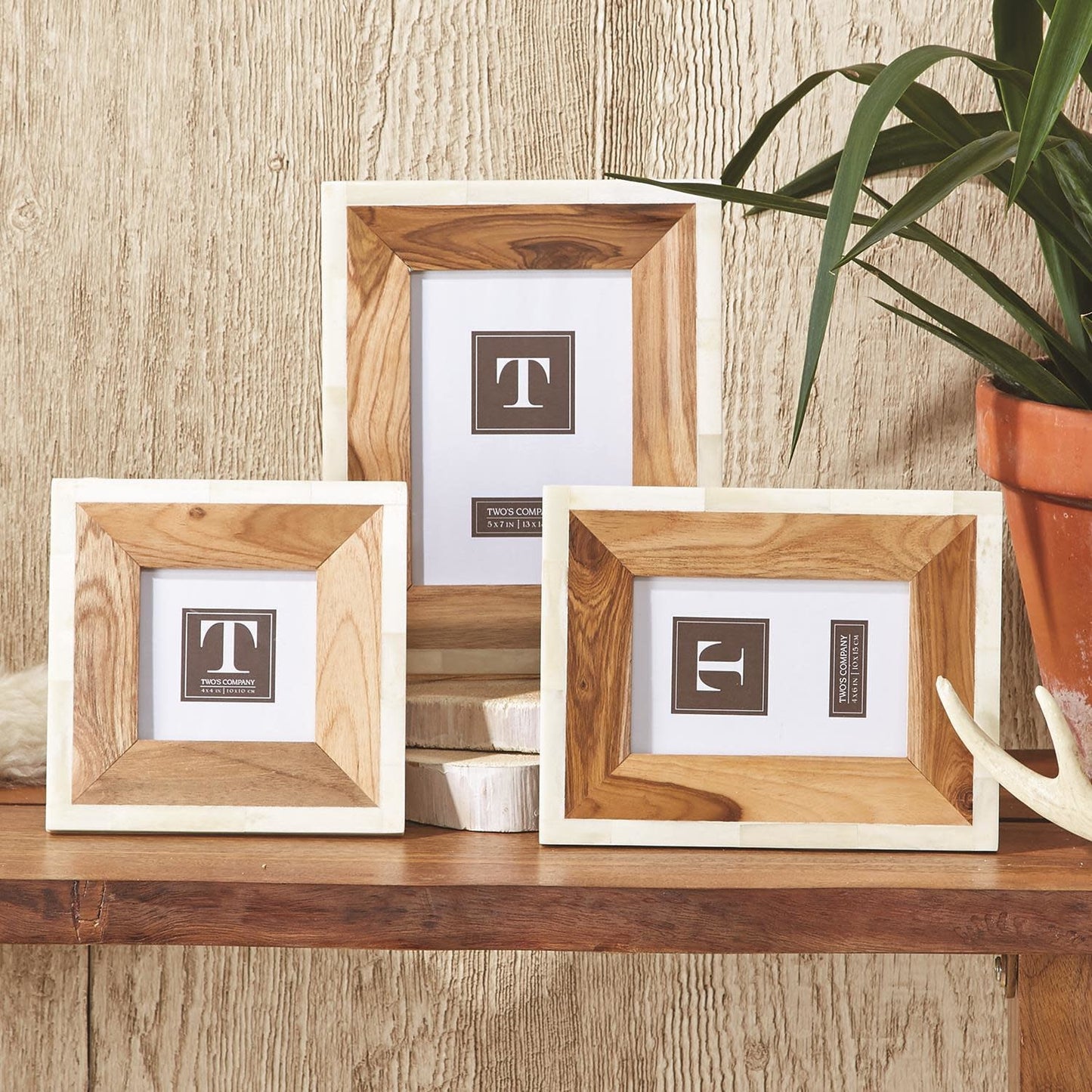 Wood & Bone PHoto Frame