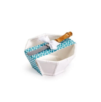 Bamboo Handle Spreader & Bowl Set