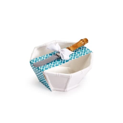 Bamboo Handle Spreader & Bowl Set