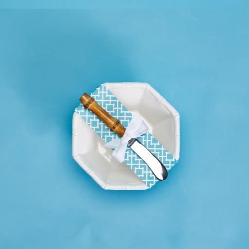 Bamboo Handle Spreader & Bowl Set