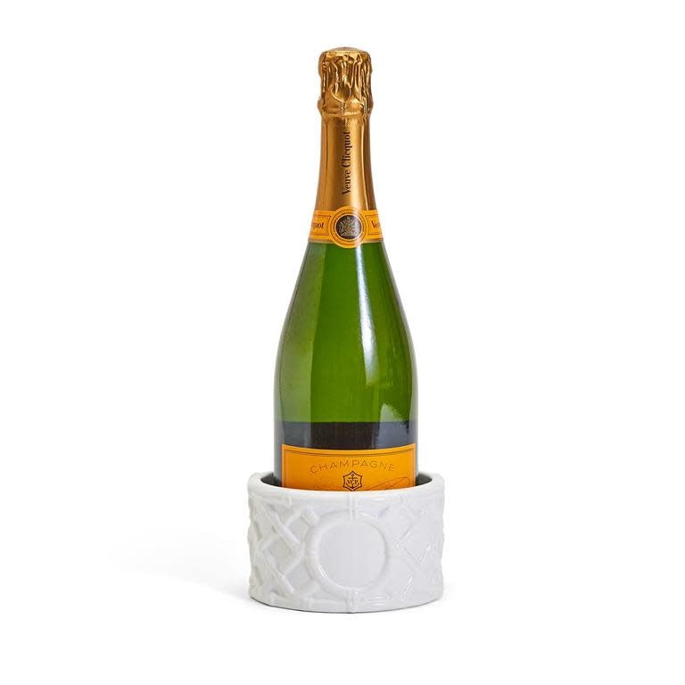 Bamboo Fretwork Bottle Coaster