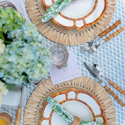 Bamboo  Style Dinner Plate | Natural 11in