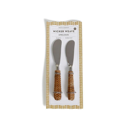 Wicker Handle Spreader Set