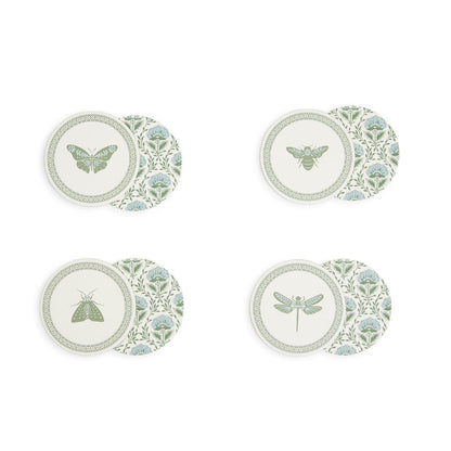 Green Butterfly Coaster Set/40