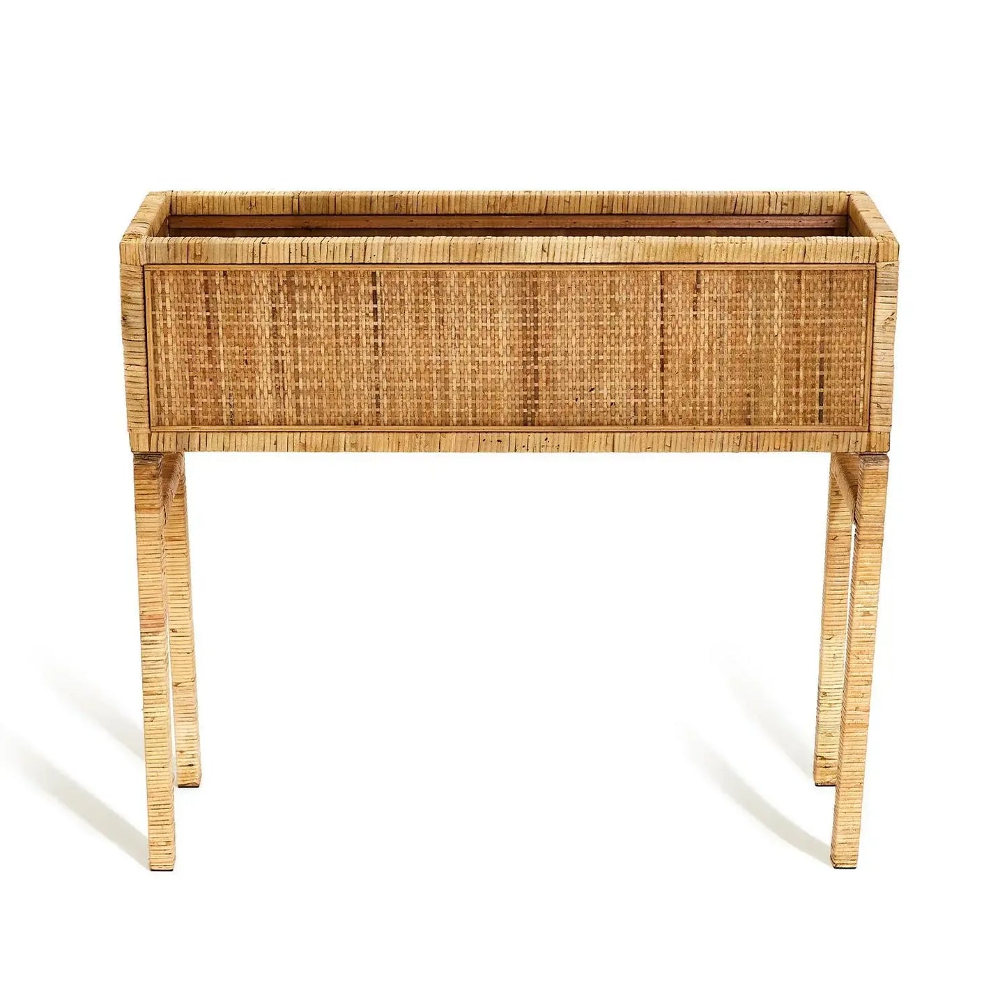 Rattan Table Planter | 30.75in x 27.5in
