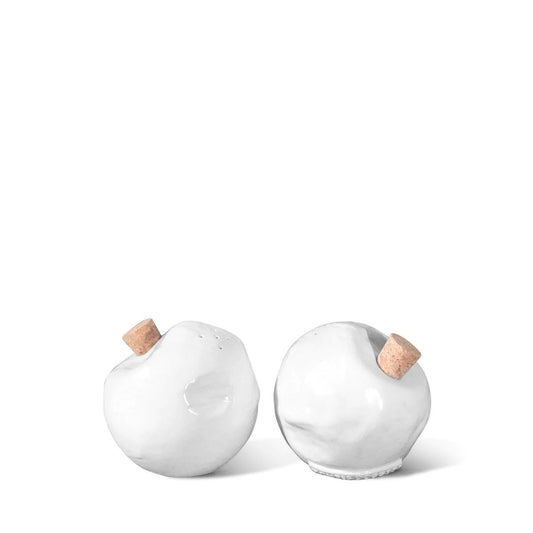 Montes Doggett Handcrafted Pottery Salt & Pepper No. 388 | 4.25x4in