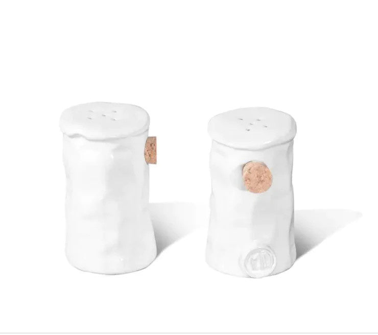 Montes Doggett Handcrafted Pottery Salt & Pepper No. 390 | 1.75x3in
