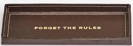 Engraved Leather Catchall Tray | 7.75in x 3.25in
