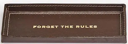 Engraved Leather Catchall Tray | 7.75in x 3.25in