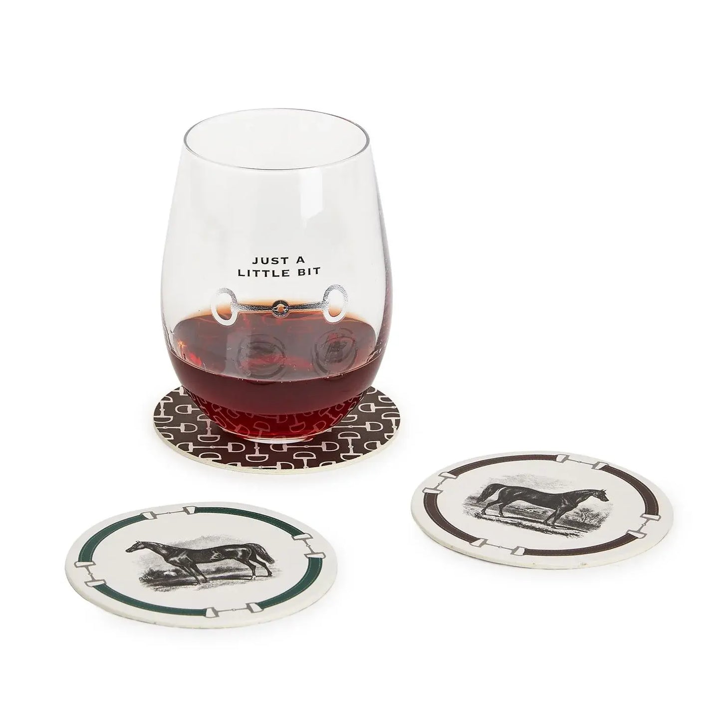 Equestrian Paper Coaster Set of 24