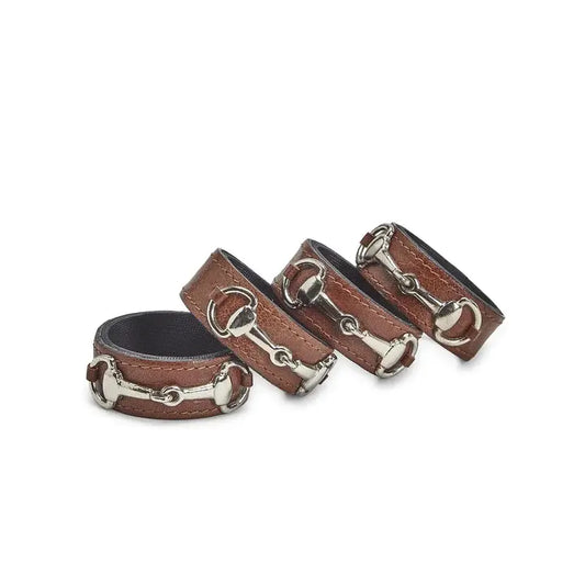 Equestrian Napkin Ring Set of 4