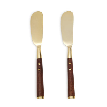Wood + Gold Spreader