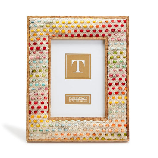 Rainbow Mosaic Frame | 5in x 7in