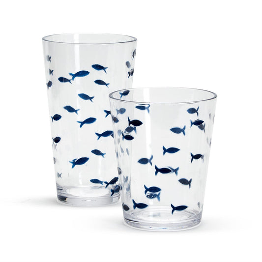 Fish Highball Acrylic Glass | 19oz