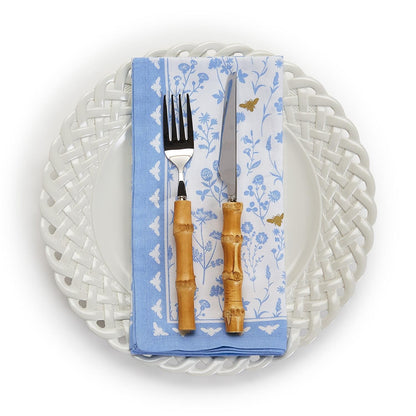 Bees and Blooms Napkin Set of 4