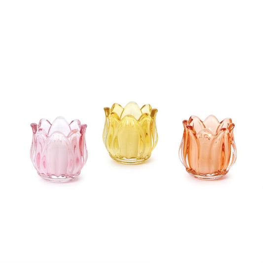 Tulip Tealight Candleholder | Set of 3