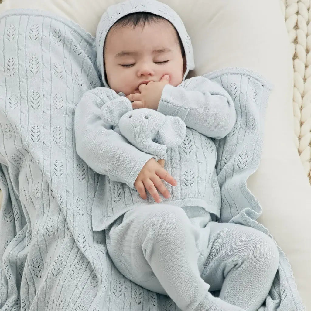 Take Me Home Layette Boxed Set | 0-3mo Blue