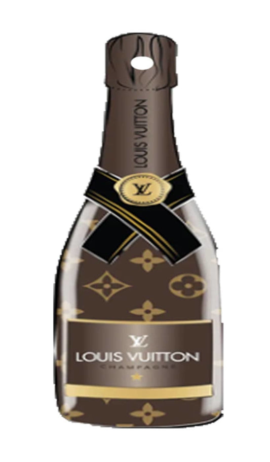 Louis Vuitton Champagne Bottle Ornament
