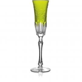 Varga Crystal Champagne Flute | Springtime Green 4oz