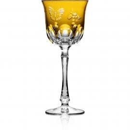 Varga Crystal Water Goblet | Springtime Amber 9oz