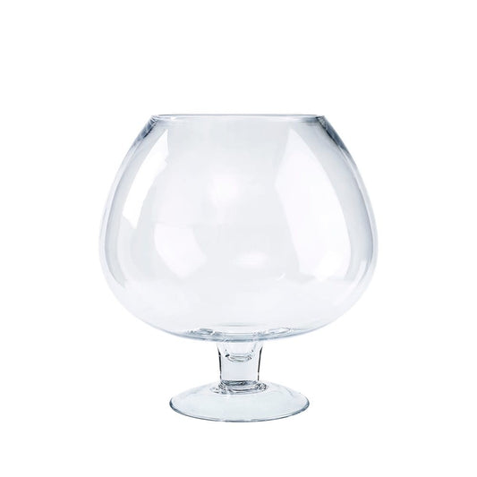 Glass Brandy Bowl | Clear 13in