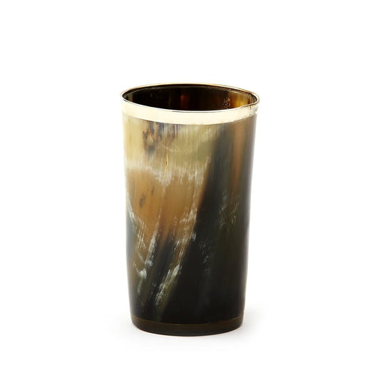 Horn Cups w/ Silver Rim