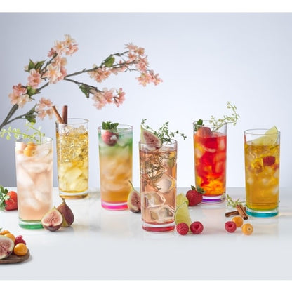 Colored Highball Glass Set